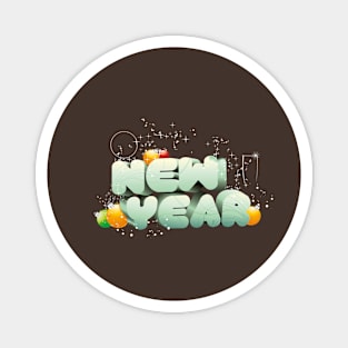 new year Magnet